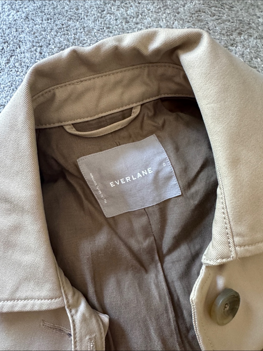 Everlane Mac Coat women’s small - Picture 5 of 5